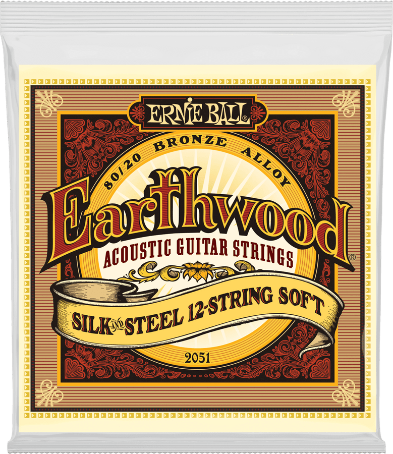 EARTHWOOD ACOUSTIC SILK STEEL 12 STRINGS SOFT 9-9/46-26 2051