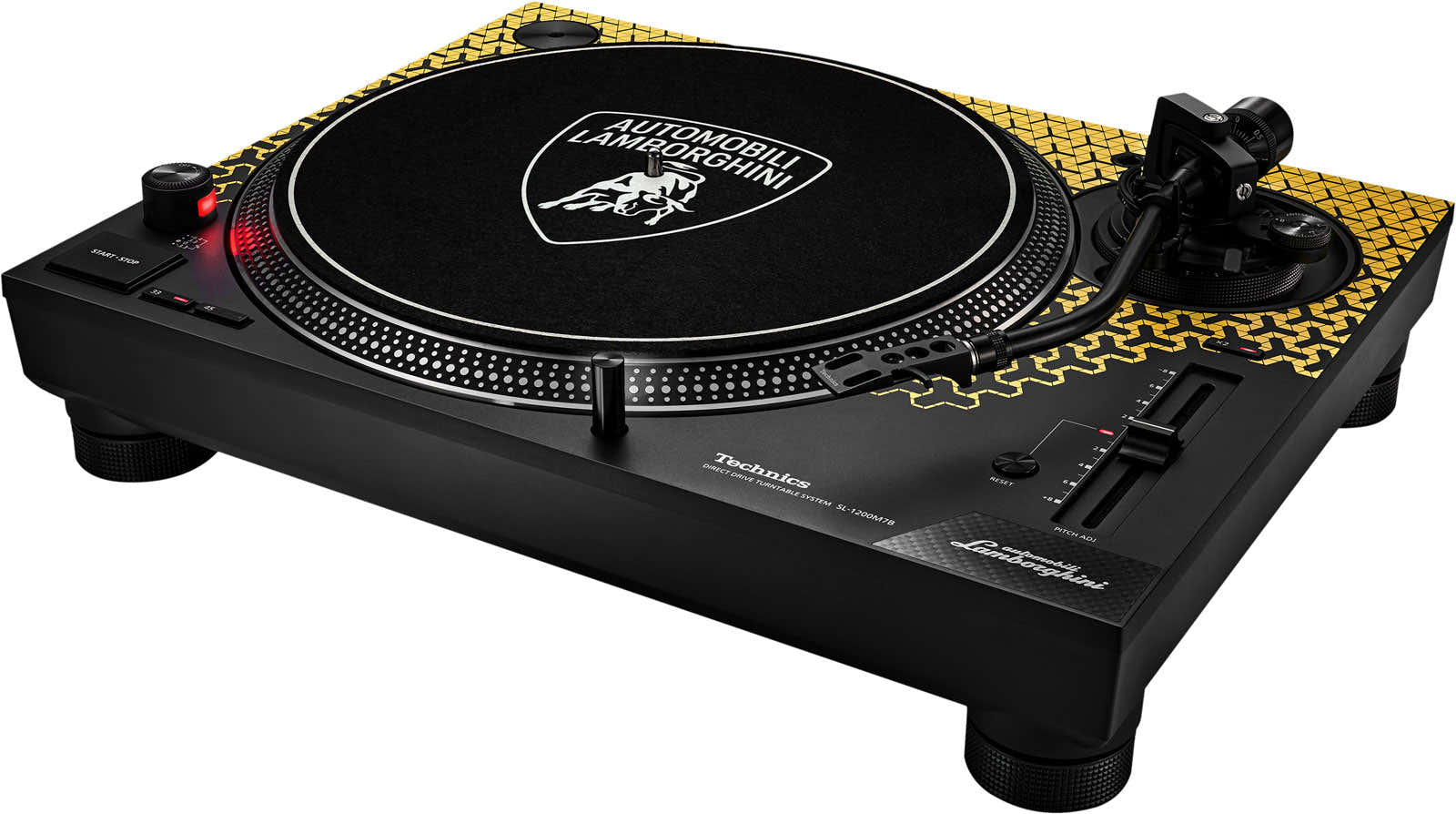 SL-1200M7PEY Gele editie Lamborghini