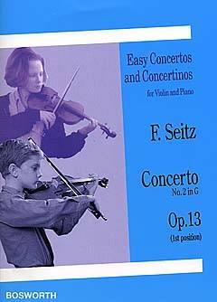 Seitz - Concerto N°2 In G Op.13 - Viool en Piano