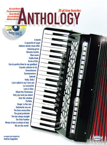 Carisch Cappellari A. - Anthology Vol.1 + CD - Accordeon