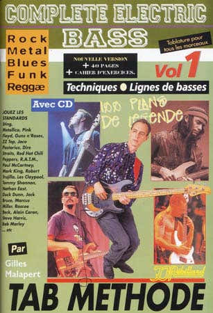 Malapert Gilles - Complete Electric Bass Vol.1 + CD