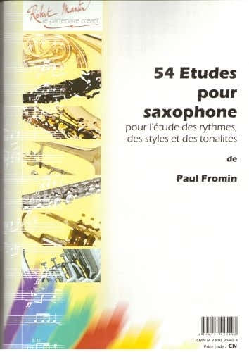 Fromin P. - CINQUANTE-quatre Tudes