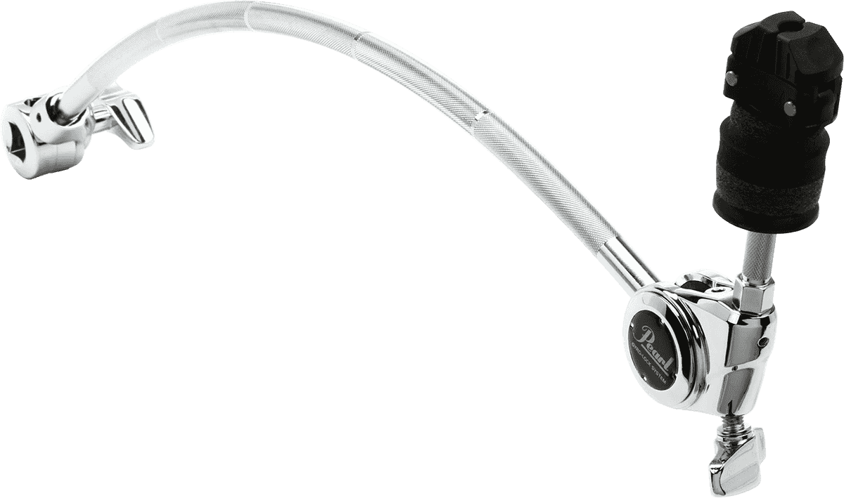 CHC-100 - BOOMRANG CURVED CYMBAL HOLDER ON DRUM RACK