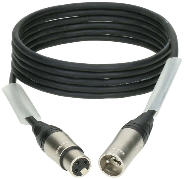 OT206Y Kabel AES/DMX Zwart 50m