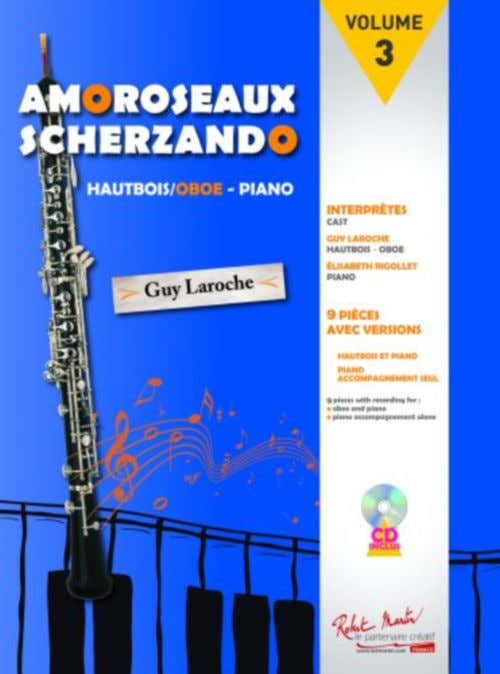 Laroche G. - Amoroseaux Scherzando - Hautbois (Instru seul)