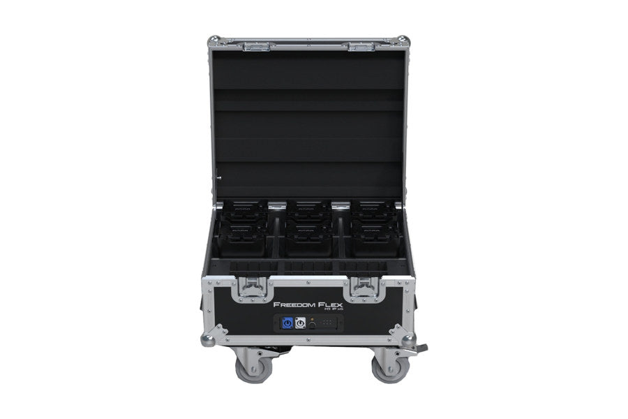 verlichting met flightcase