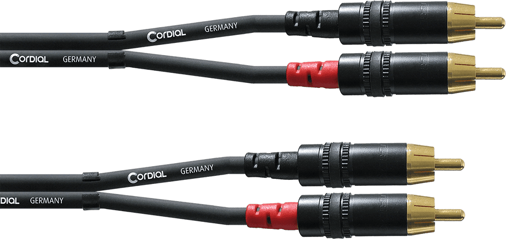 Dubbele RCA-Audiokabel 1,5 M