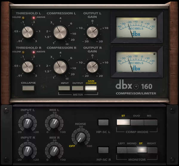 Waves DBX 160 Compressor / Begrenzer