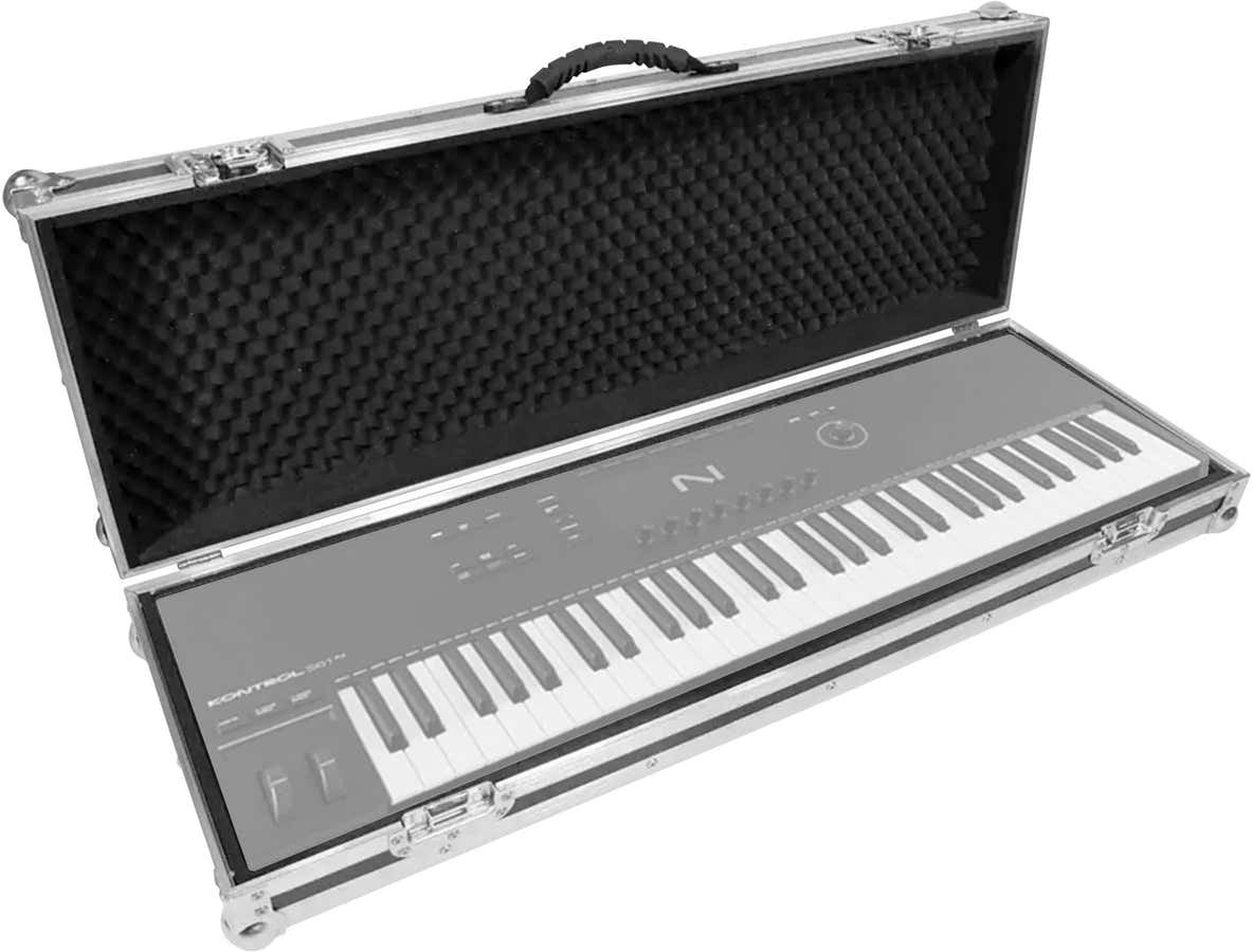 Keyboardhoes WALFCCLAV61KTRLS61 Zwart