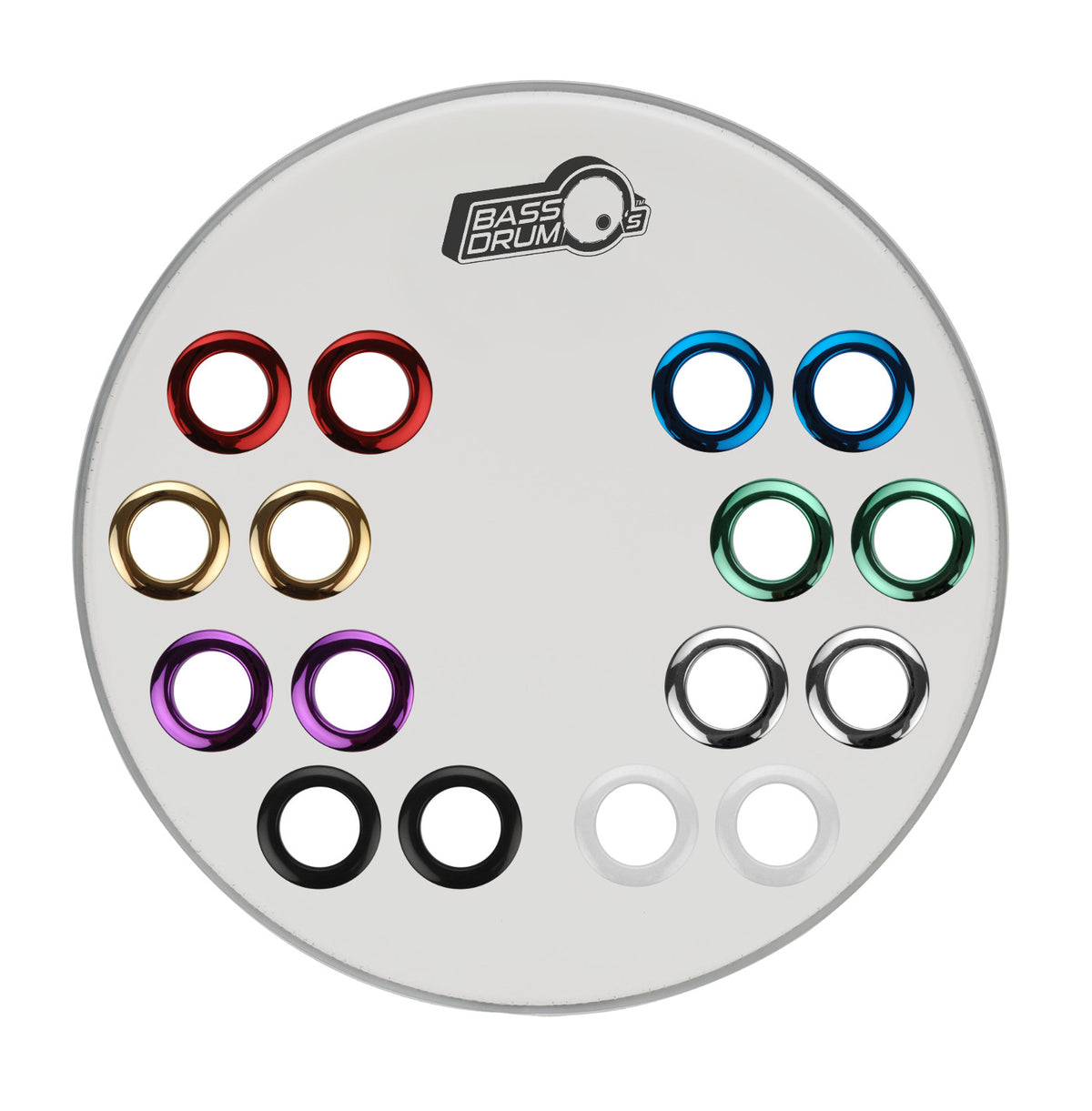 HC2 - 2 CHROME (X2) HOLE REINFORCEMENT SYSTEM