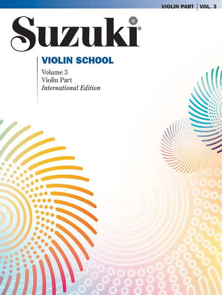 Alfred Publishing Suzuki Violin School Violin Part Vol.3 Rev. Edition - Violon