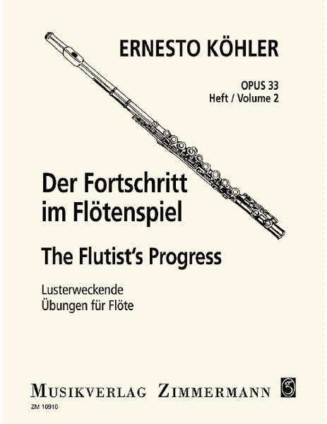 Zimmermann Kähler - Le Progrès Dans L'art De La Flûte Op. 33 - 1-2 Flutes
