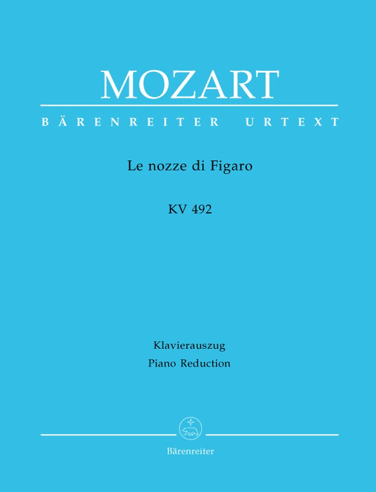 Mozart W.A. - Les Noces De Figaro Kv 492 - Chant & Piano