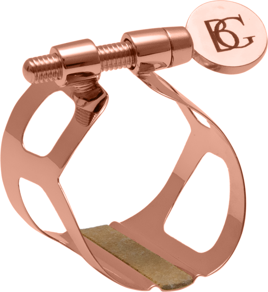 BG Ligatuur Tradition Roségoud Verguld - Es-klarinet