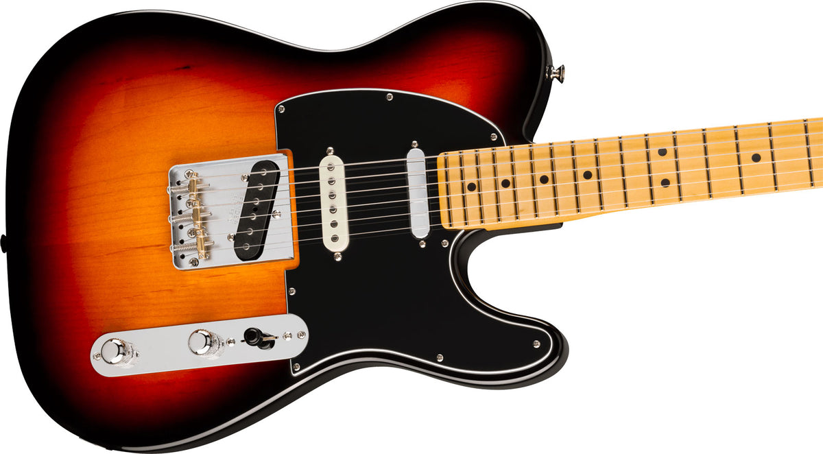 American Professional Classic Telecaster SSS MN 3-Color Sunburst - Gereviseerd