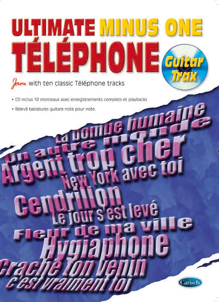 Carisch Telephone - Ultimate Minus One Guitar Trax + CD