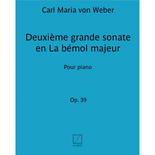 WEBER - Grote Sonate N 2 As majeur - Piano