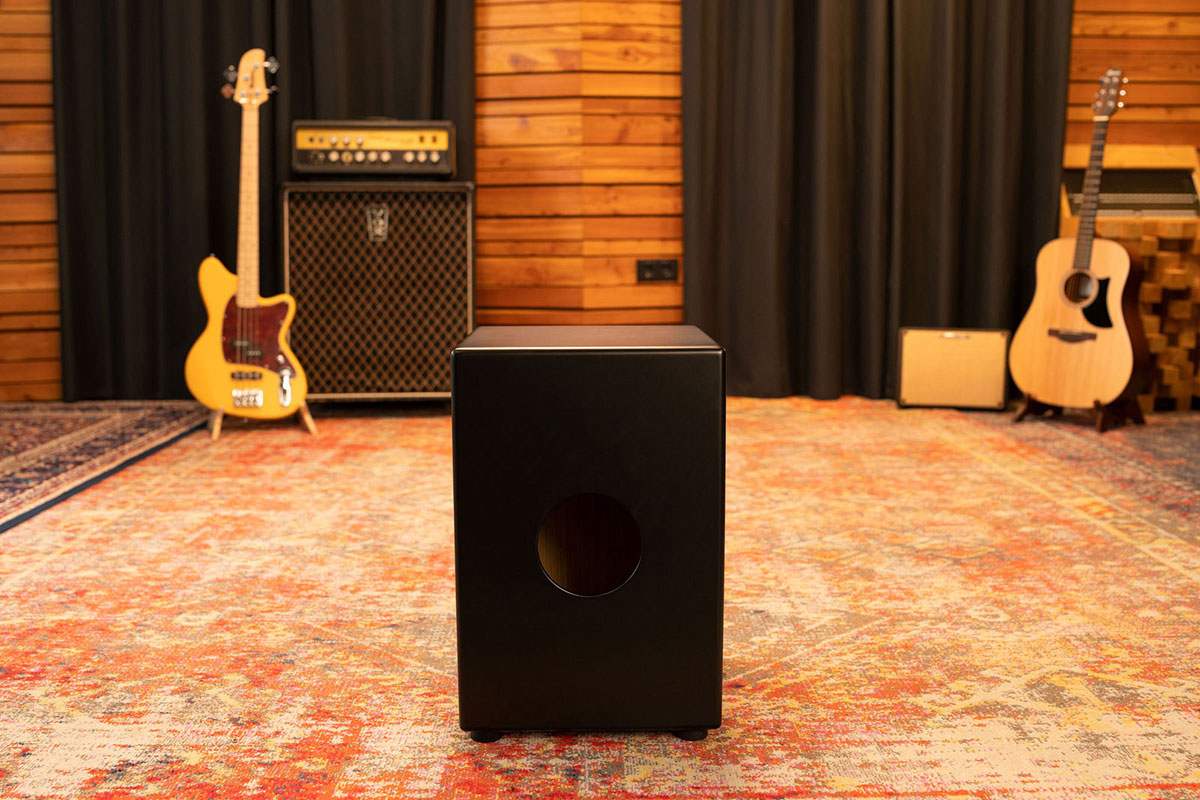 PERCUSSION HEADLINER SERIES SNARE CAJON CHARCOAL BLACK FADE