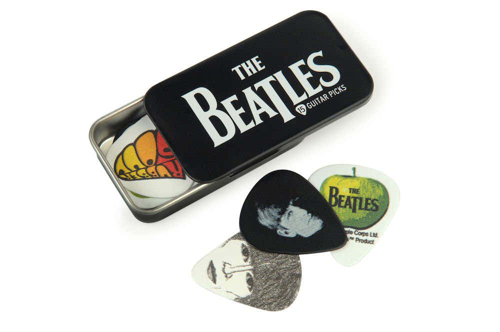 Beatles Signature Gitaarplectrumboxen Logo 15 plectrums