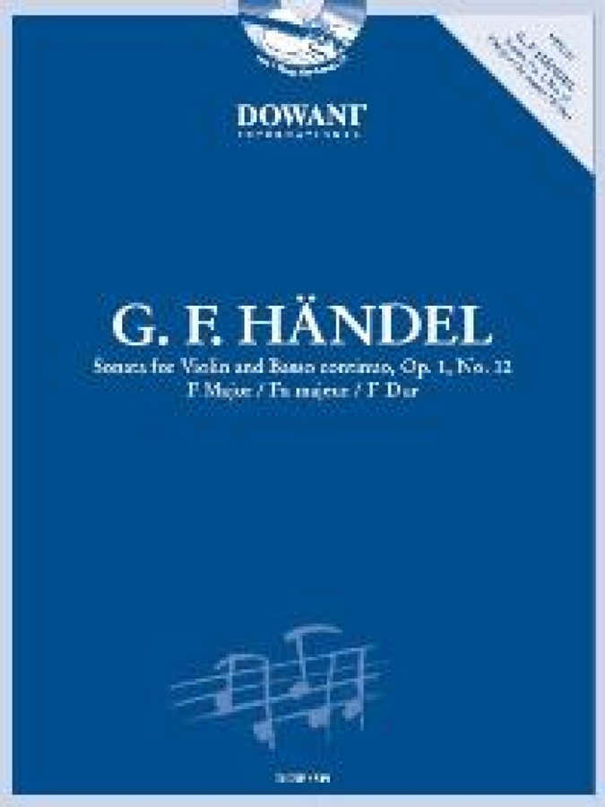 Handel G.F. - Sonata Op.1 N°12 - Violon & Piano + CD