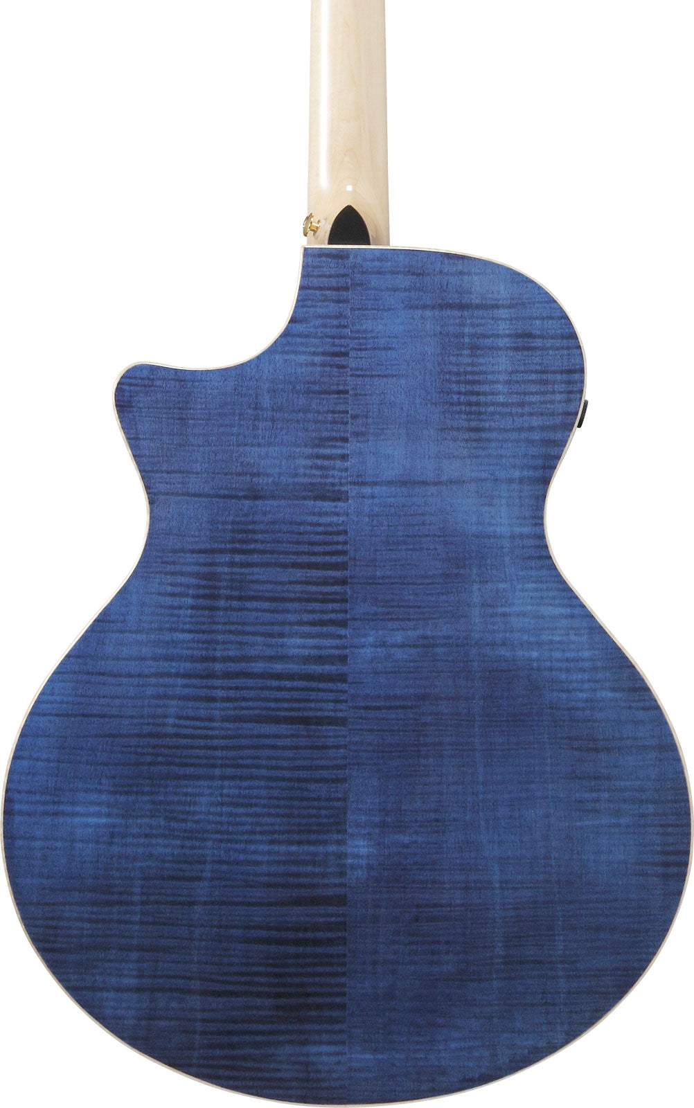 AE390-NTA Natuurlijk bovenblad, aquablauwe body