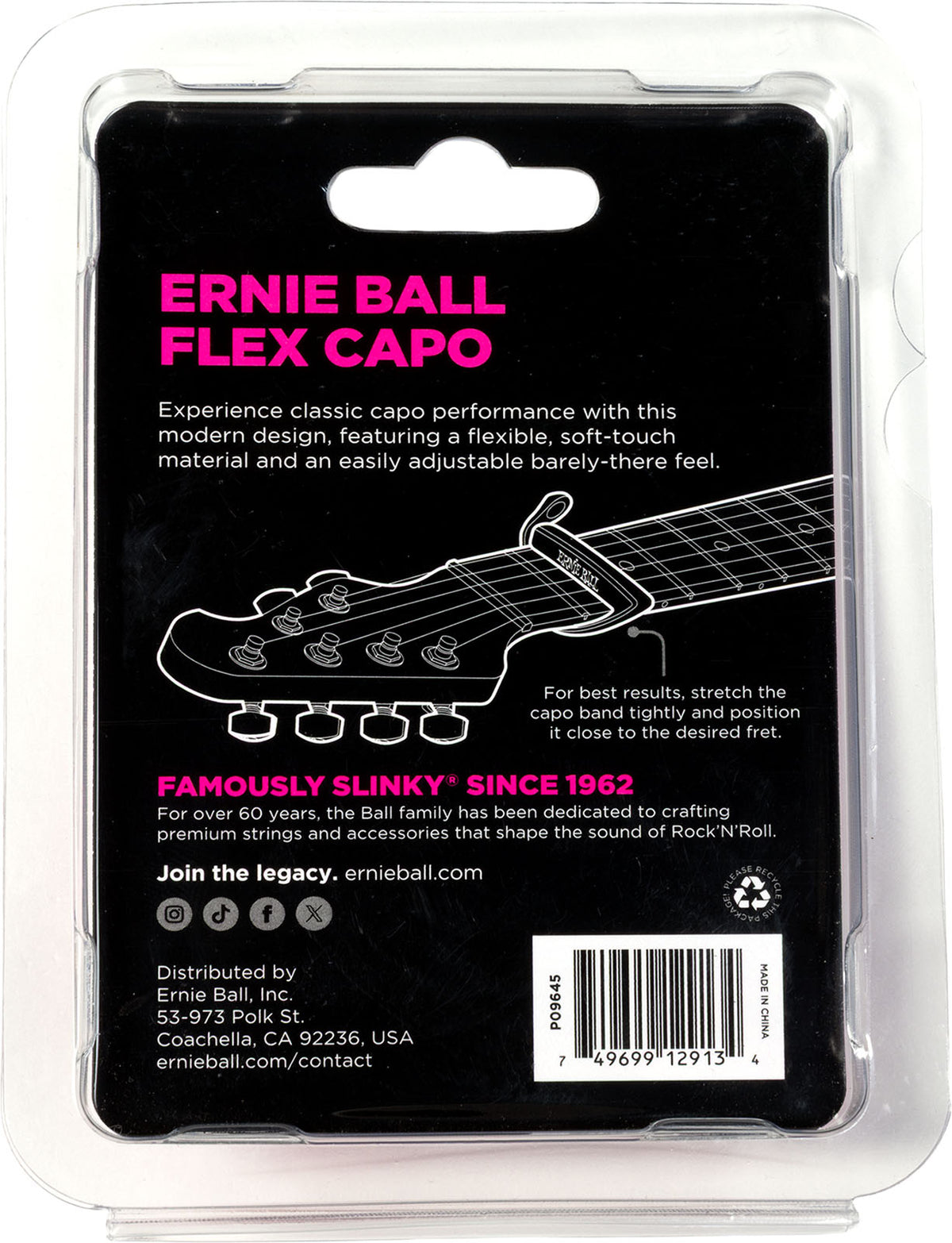 Capodaster Flex Zwart