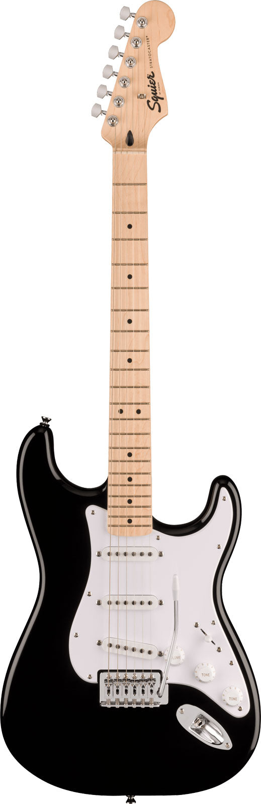 Stratocaster Sonic Pack MN Zwart