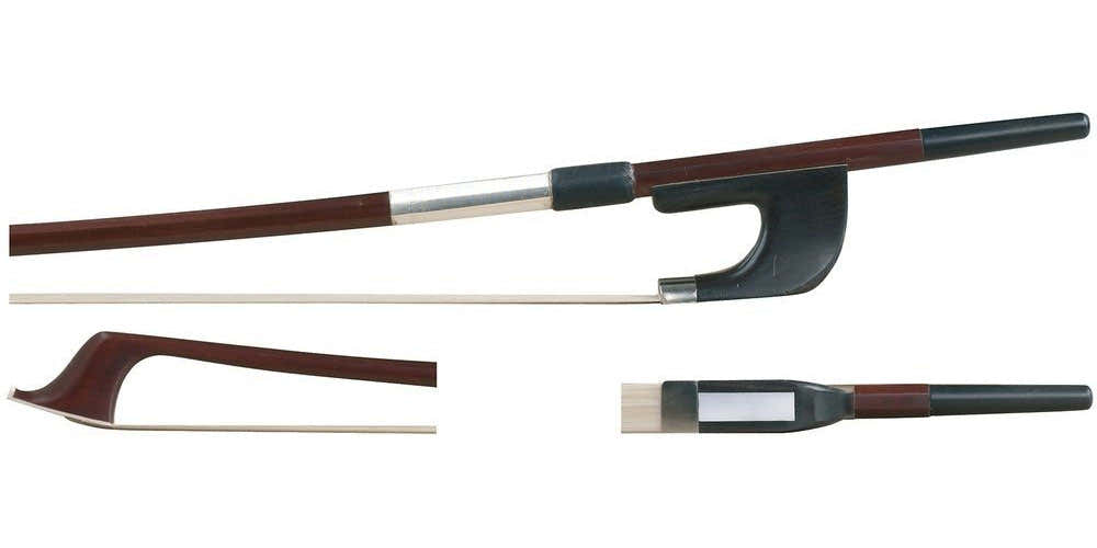 Strijkstok 1/8 Puur - Braziliaanshout Achthoekig (duits)