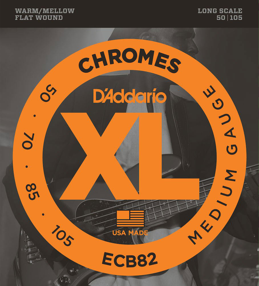 D'ADDARIO ECB82 Chromes Lange mensuur Medium 50-105