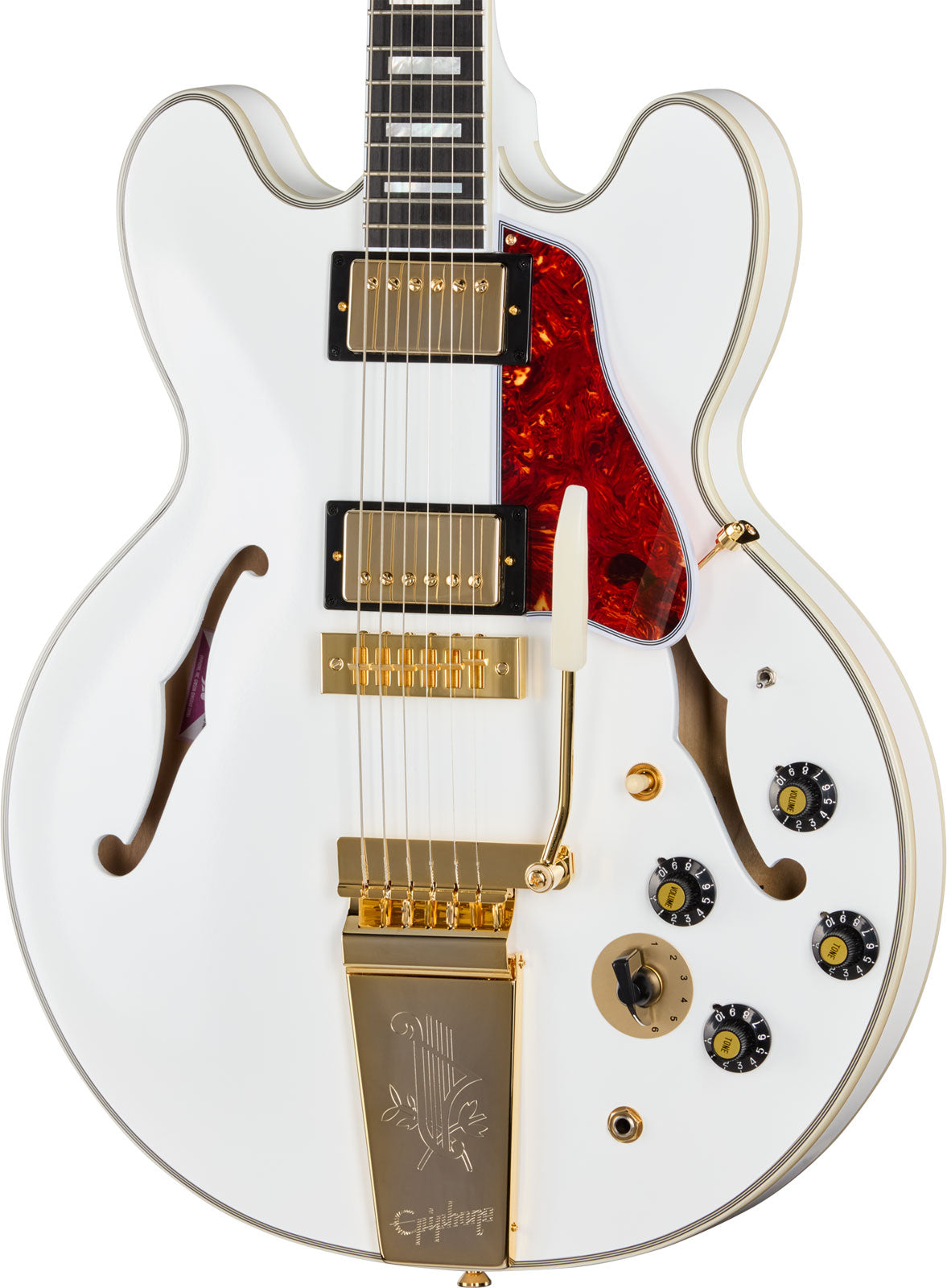 ES-355 1976 Signature Alex Lifeson Heruitgave Alpien Wit IBGCS