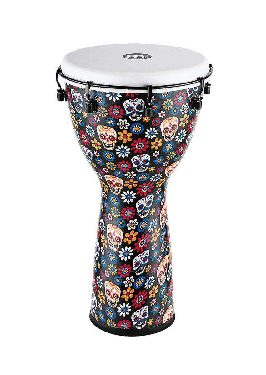 Meinl PERCUSSION 12" ALPINE SERIES DJEMBE SYNTHETIC HEAD DAY OF THE DEAD - ADJ12-DA
