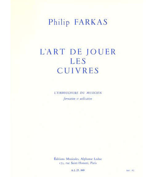 Farkas - L'art De Jouer Les Cuivres