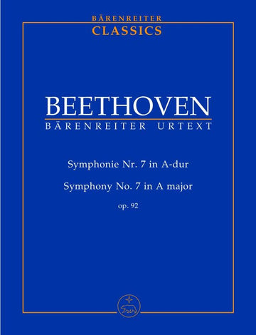 Beethoven L.von - Symphonie N°7 En La Majeur Op.92 - Conducteur Poche