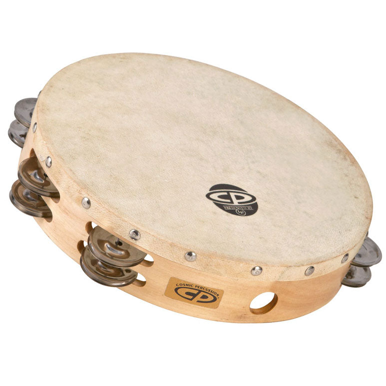 Latin Percussion CP380 TAMBOERIJN CP HOUT 10" DUBBEL RIJ
