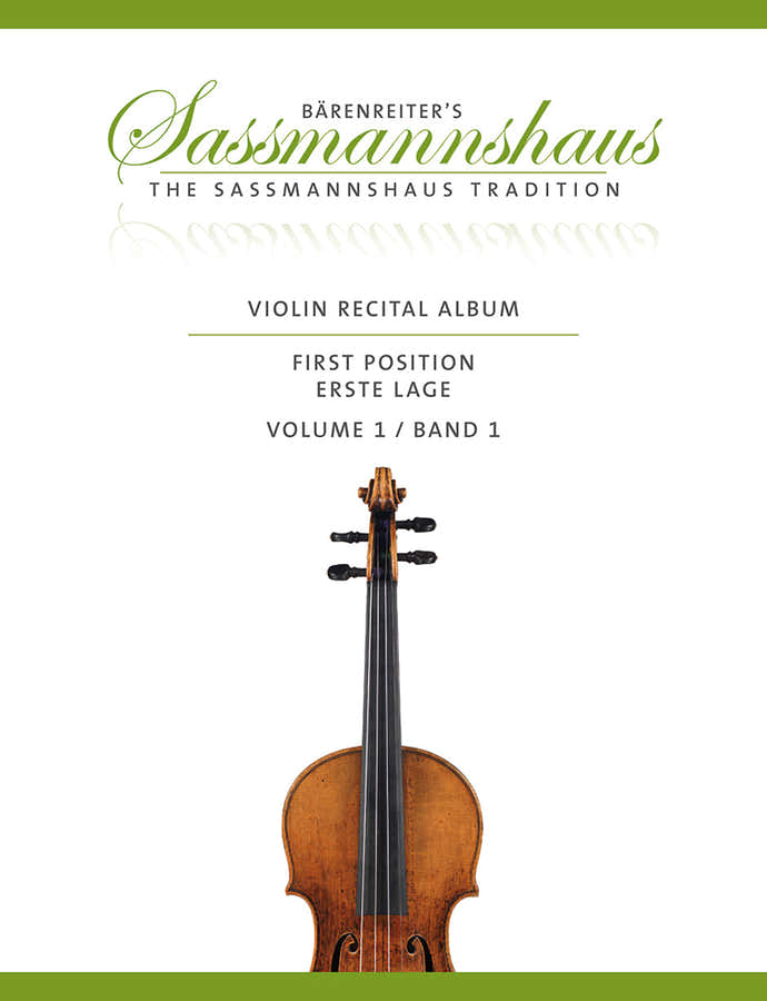 Sassmannshaus - Violin Recital Time Vol.1
