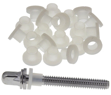 TRW20W - NYLON TENSION ROD WASHERS - WHITE (X20)