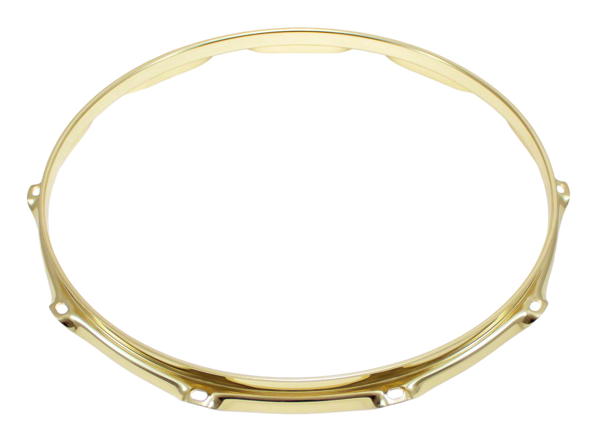 Hoepel 14" 10 Spanbouten Goudkleurig Super Triple Flange 3.0mm