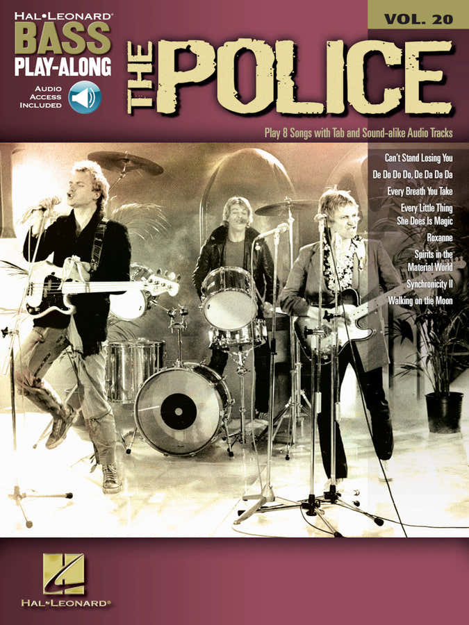 Police - Bass Play Along Vol.20 + Audio En Ligne - Bass Tab