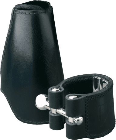 DUITSE SIB LEDEREN LIGATUUR EN MONDSTUK COVER - LC25L
