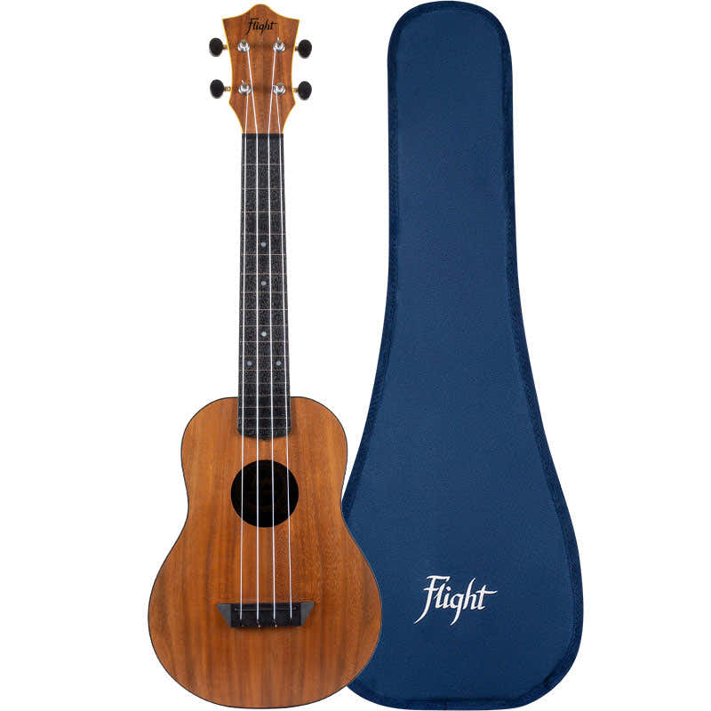 Tuc55 Travel Concert Ukulele - Acacia