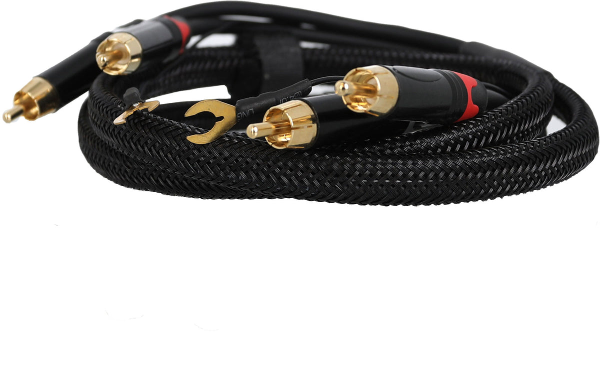 AUDIO CABLE DOUBLE RCA 60 CM