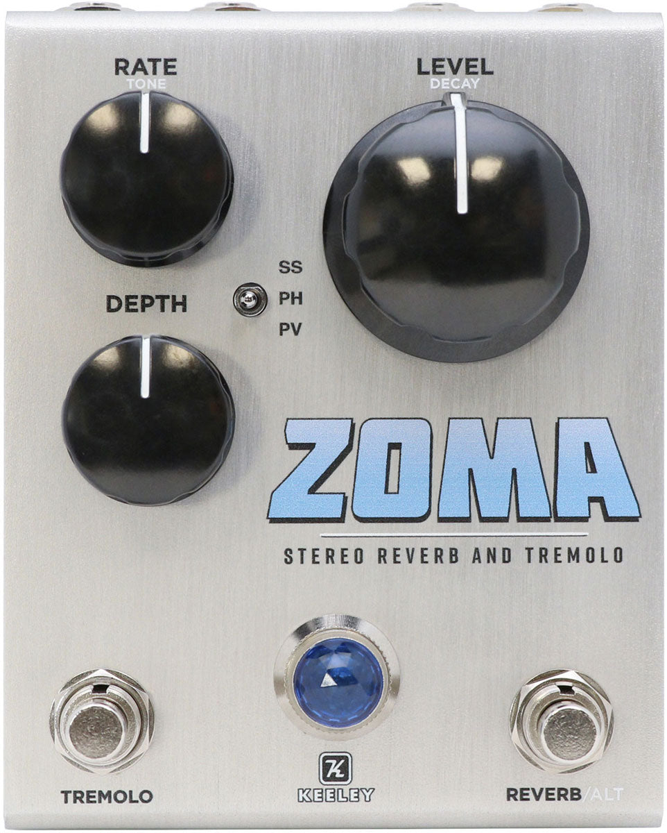 Keeley Zoma Stereo Reverb Tremolo