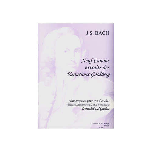 Bach - 9 Canons Extr. Variat.goldberg - Trio D'anches