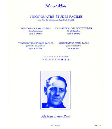 Mule M. - 24 Etudes Faciles D'apres Samie - Saxophone