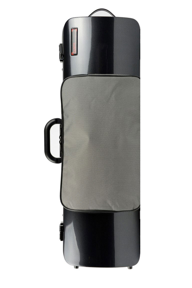 Vioolkoffer 4/4 Hightech + Zak - Zwart Carbon