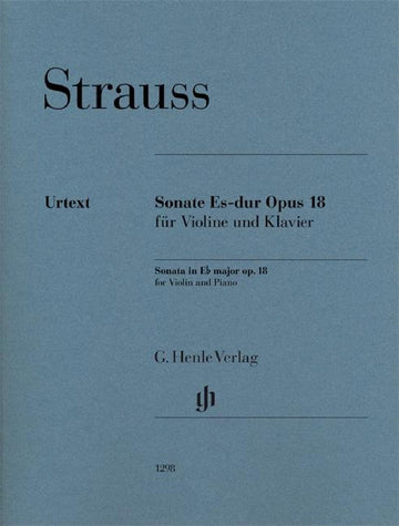 RICHARD STRAUSS - SONATA IN E FLAT MAJOR OP. 18