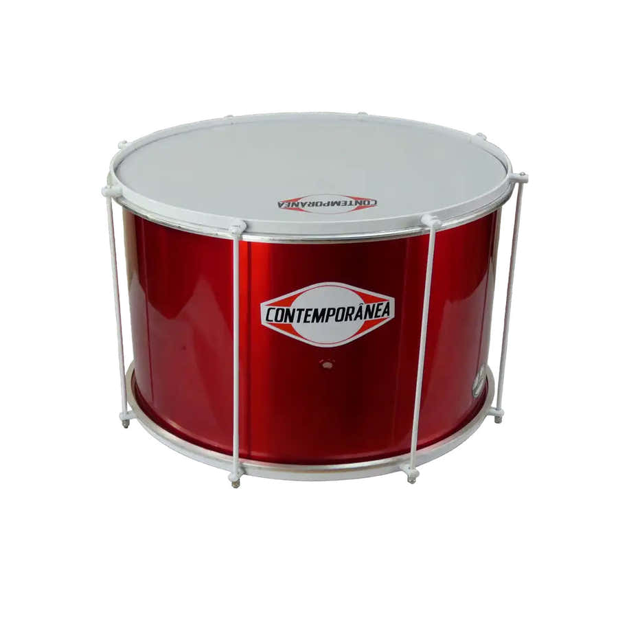 Surdo AXE 22" x 40cm - 8 Trekstangen - Light - Rode Editie ALEGRIA