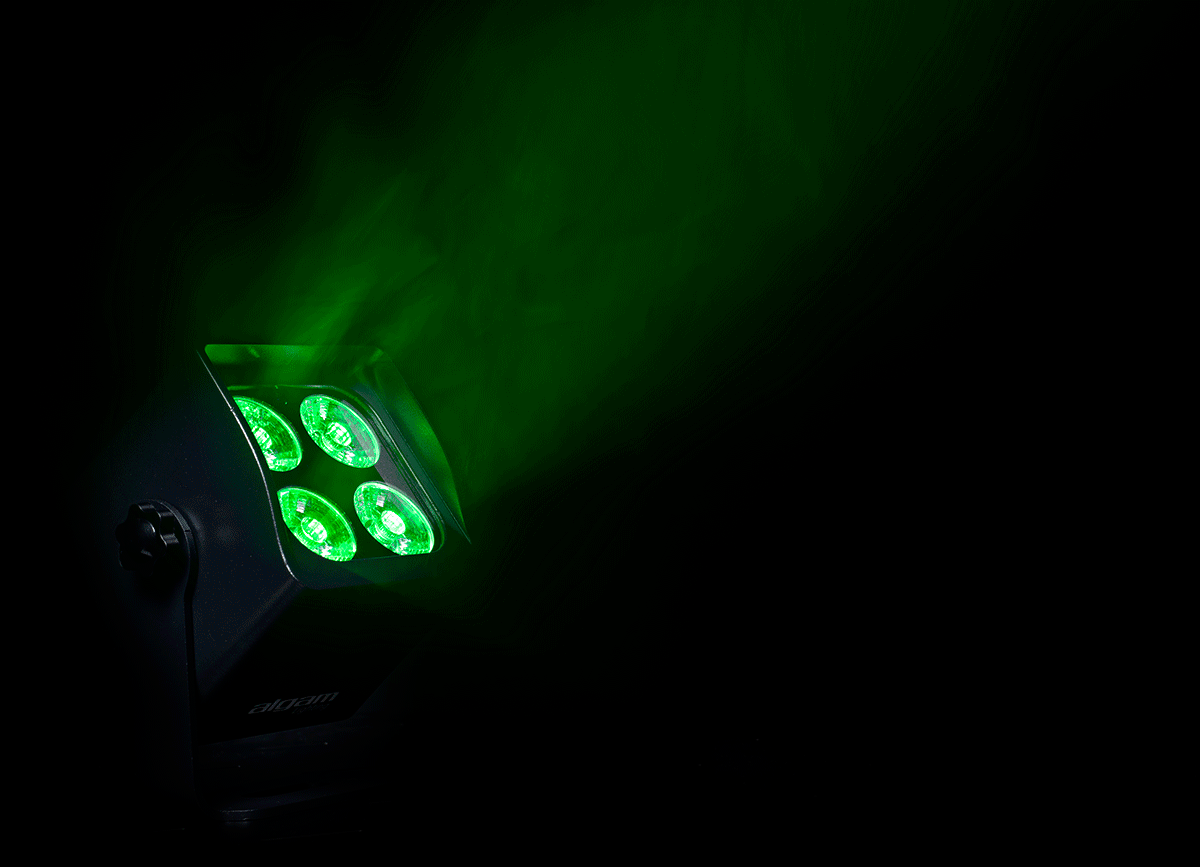 BATTERY PAR 4 X4W RGB+WW IR WIRELESS DMX IP65