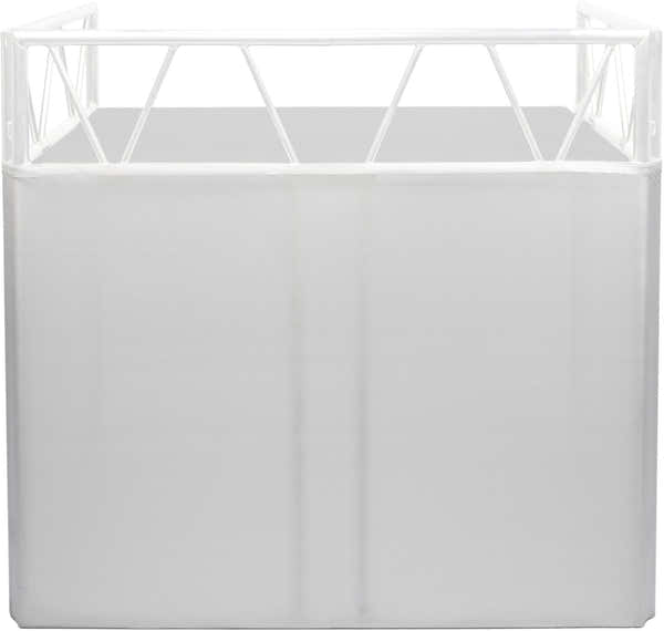 Indio Doek voor DJ-booth wit