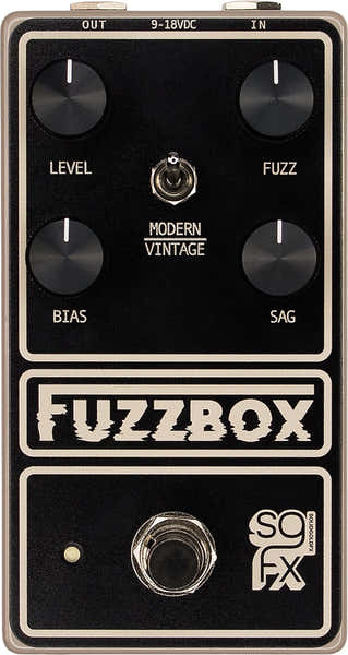 FUZZBOX Siliciumfuzz in Tone Bender MK II-stijl